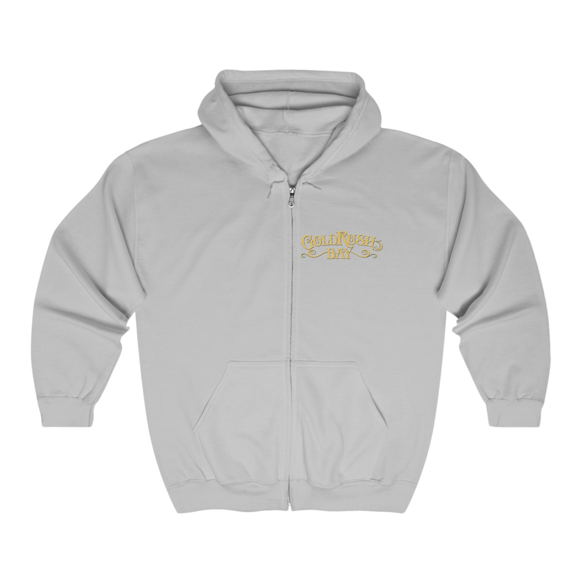 Unisex Gold Rush Bay™ Full Zip Hooded Sweatshirt