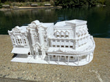 Miniature N-Scale Victorian World Main Street Confectionery 2 Shop Assembled White 1:160 by Gold Rush Bay