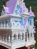Gold Rush Bay "Nob Hill" Victorian House Assembled Miniature Model Built Ready