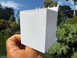 Miniature N-Scale Victorian World Main Street Cinema Building Assembled White 1:160 by Gold Rush Bay