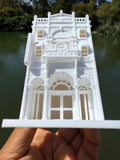 Miniature Victorian World Main Street Arcade Building Assembled by Gold Rush Bay
