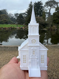 Miniature Stars Hollow Church Victorian Built Assembled Model for Display & Collecting