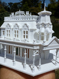 Miniature Victorian World Main Street Emporium 3-Shop Assembled by Gold Rush Bay