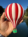 Miniature Wizard of Oz Color HO Scale 1/87 Hot Air Balloon for WICKED Model Train or Dollhouse Layouts