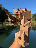 Miniature 1/32-Scale Extra Large Wood COLOR Peter Pan Theme Park Attraction building