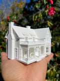 Miniature White HO-Scale Stars Hollow Kim’s Antiques Store Victorian Built Assembled