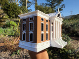 Miniature Hill Valley Courthouse Building Model with Working Clock - Fully Assembled
