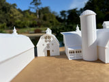 Miniature Yellowstone Ranch - 3 Barn Styles Built Assembled Old West Model Buildings +Bundle Option