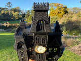 Miniature #37 Addams Family Mansion Wednesday Victorian House Built Replica