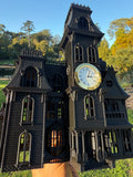 Miniature #37 Addams Family Mansion Wednesday Victorian House Built Replica