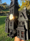 Miniature #37 Addams Family Mansion Wednesday Victorian House Built Replica
