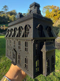 Miniature #37 Addams Family Mansion Wednesday Victorian House Built Replica
