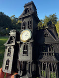Miniature #37 Addams Family Mansion Wednesday Victorian House Built Replica
