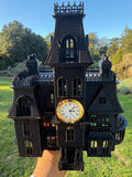 Miniature #37 Addams Family Mansion Wednesday Victorian House Built Replica