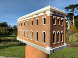 Miniature Stars Hollow High School Civic Building Assembled Model for Dioramas & Layouts
