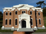 Miniature Stars Hollow High School Civic Building Assembled Model for Dioramas & Layouts