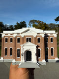 Miniature Stars Hollow High School Civic Building Assembled Model for Dioramas & Layouts
