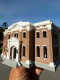 Miniature Stars Hollow High School Civic Building Assembled Model for Dioramas & Layouts