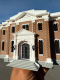 Miniature Stars Hollow High School Civic Building Assembled Model for Dioramas & Layouts