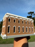 Miniature Stars Hollow High School Civic Building Assembled Model for Dioramas & Layouts