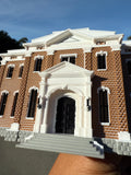 Miniature Stars Hollow High School Civic Building Assembled Model for Dioramas & Layouts