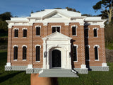 Miniature Stars Hollow High School Civic Building Assembled Model for Dioramas & Layouts