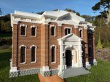 Miniature Stars Hollow High School Civic Building Assembled Model for Dioramas & Layouts