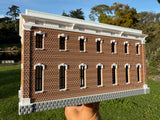 Miniature Stars Hollow High School Civic Building Assembled Model for Dioramas & Layouts