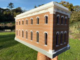 Miniature Stars Hollow High School Civic Building Assembled Model for Dioramas & Layouts