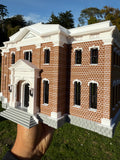 Miniature Stars Hollow High School Civic Building Assembled Model for Dioramas & Layouts