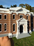 Miniature Stars Hollow High School Civic Building Assembled Model for Dioramas & Layouts