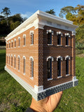 Miniature Stars Hollow High School Civic Building Assembled Model for Dioramas & Layouts