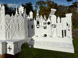 Miniature Small Boat World Tour Theme Park Ride Built Model for Diorama and Layouts