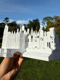 Miniature Small Boat World Tour Theme Park Ride Built Model for Diorama and Layouts