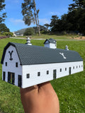 Miniature Yellowstone Ranch - 3 Barn Styles Built Assembled Old West Model Buildings +Bundle Option