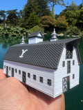 Miniature Yellowstone Ranch - 3 Barn Styles Built Assembled Old West Model Buildings +Bundle Option