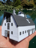 Miniature Yellowstone Ranch - 3 Barn Styles Built Assembled Old West Model Buildings +Bundle Option