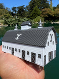 Miniature Yellowstone Ranch - 3 Barn Styles Built Assembled Old West Model Buildings +Bundle Option
