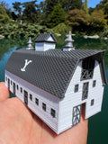 Miniature Yellowstone Ranch - 3 Barn Styles Built Assembled Old West Model Buildings +Bundle Option