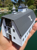 Miniature Yellowstone Ranch - 3 Barn Styles Built Assembled Old West Model Buildings +Bundle Option