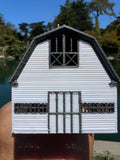 Miniature Yellowstone Ranch - 3 Barn Styles Built Assembled Old West Model Buildings +Bundle Option