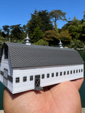 Miniature Yellowstone Ranch - 3 Barn Styles Built Assembled Old West Model Buildings +Bundle Option