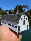 Miniature Yellowstone Ranch - 3 Barn Styles Built Assembled Old West Model Buildings +Bundle Option