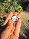 NEW Tiny Miniature Working Quartz Clock 23mm with pre-installed battery keeps perfect time
