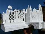 Miniature Small Boat World Tour Theme Park Ride Built Model for Diorama and Layouts