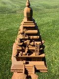 Forbidden Temple Adventure Theme Park Attraction Building for Dioramas and Layouts
