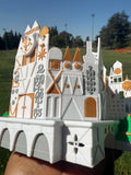 Miniature Small Boat World Tour Theme Park Ride Built Model for Diorama and Layouts