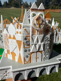 Miniature Small Boat World Tour Theme Park Ride Built Model for Diorama and Layouts