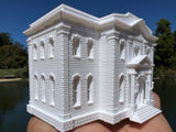 Miniature Stars Hollow High School Civic Building Assembled Model for Dioramas & Layouts