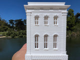 Miniature Stars Hollow High School Civic Building Assembled Model for Dioramas & Layouts